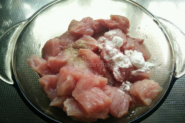 香橙咕噜肉的做法图解4