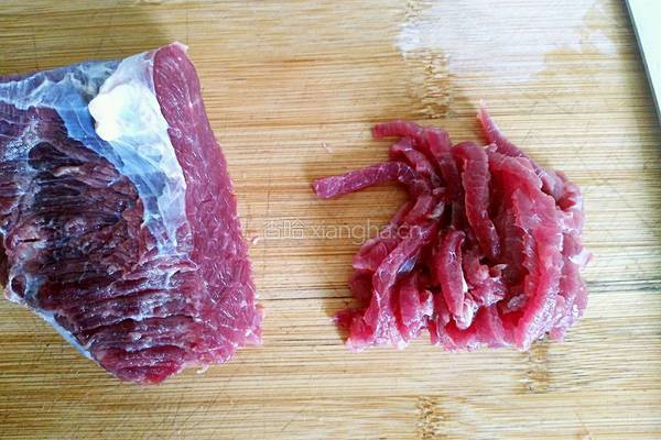 小炒牛肉的做法图解2