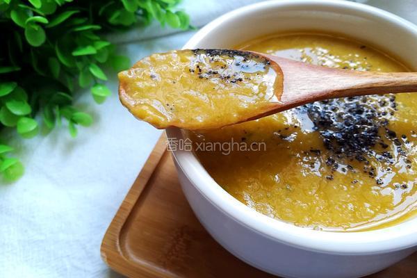 南瓜鸡肉浓汤的做法图解15