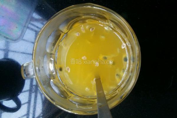 百香果汁的做法图解5