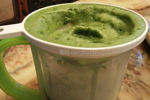 薄荷蜜豆松糕的做法图解2