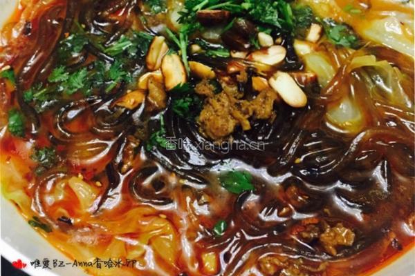 肉末酸辣粉「家常」