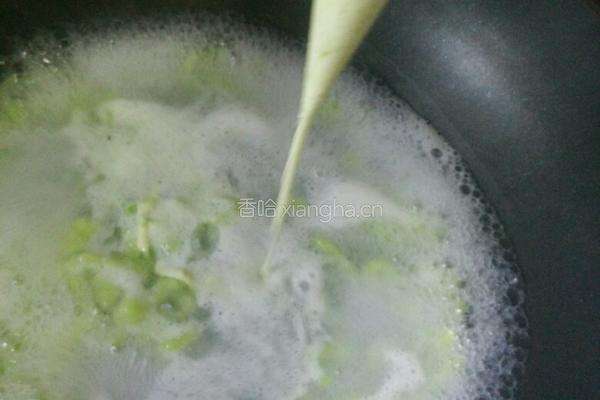 碗豆面疙瘩的做法图解7