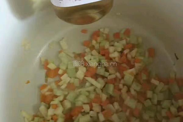 时蔬鲜虾烩饭的做法图解5