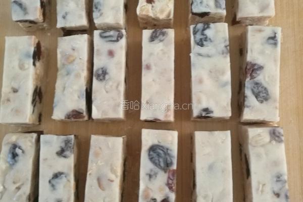 葡萄干牛轧糖的做法图解6