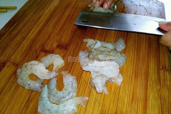 鲜虾鸡蛋卷的做法图解3