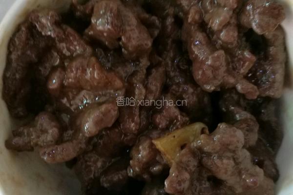 西芹炒牛肉的做法图解3