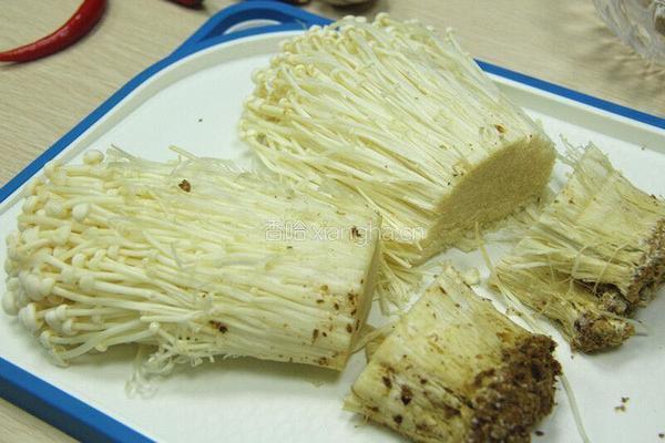 香辣金针菇的做法图解3