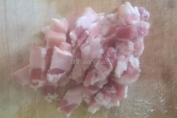 红菱五花肉的做法图解2