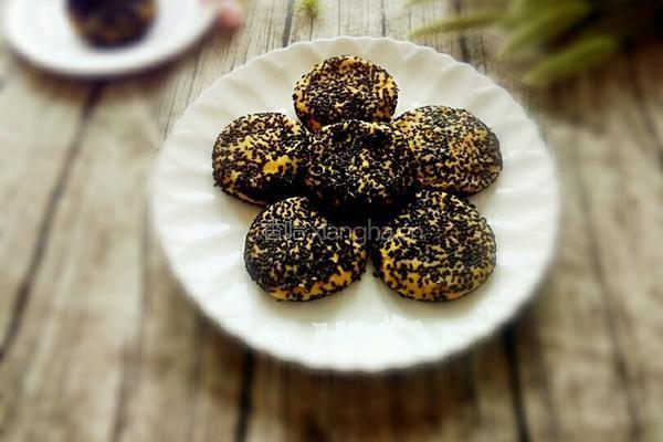 黑芝麻南瓜饼（烤箱版）的做法图解16