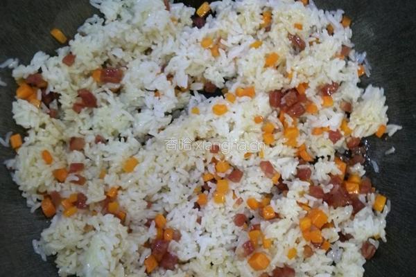 蛋炒饭的做法图解4