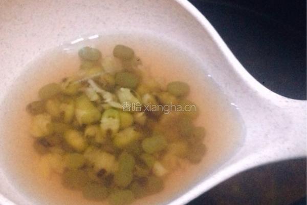 冰糖绿豆汤的做法图解3
