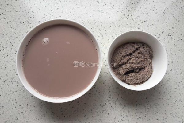黑米核桃黑豆豆浆的做法图解6