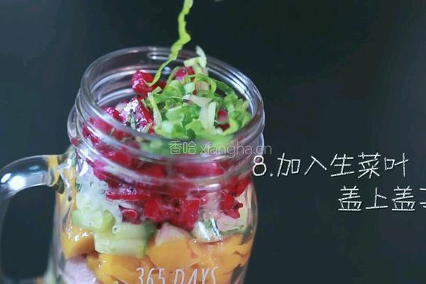 梅森杯沙拉的做法图解8