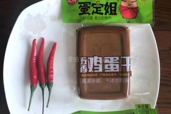 酸辣鸡蛋干的做法图解1