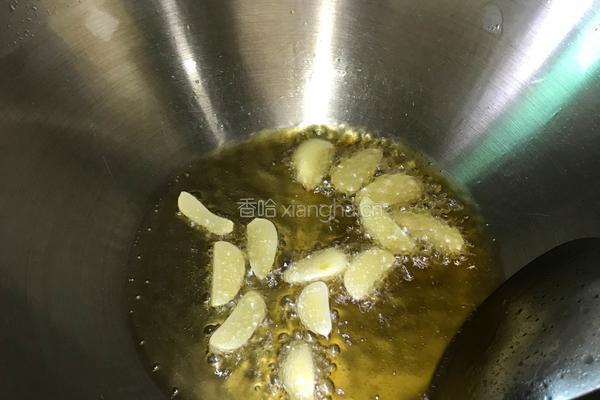 清炒阳荷的做法图解5