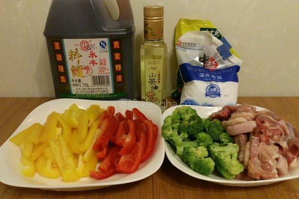 彩椒鸭凉面的做法图解1