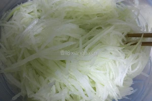 冬瓜肉饺的做法图解2