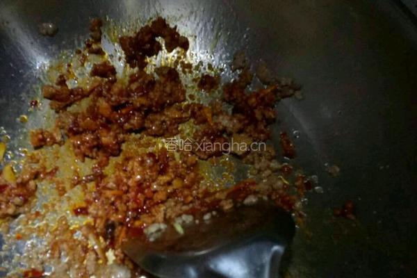 肉末茄子的做法图解4