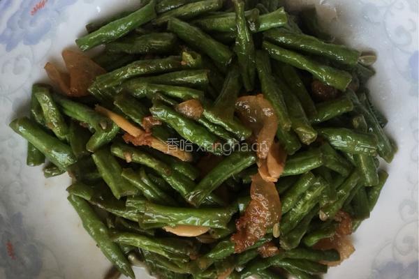 炒长缸豆的做法图解8