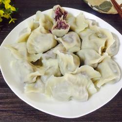 紫甘蓝猪肉饺子的做法[图]