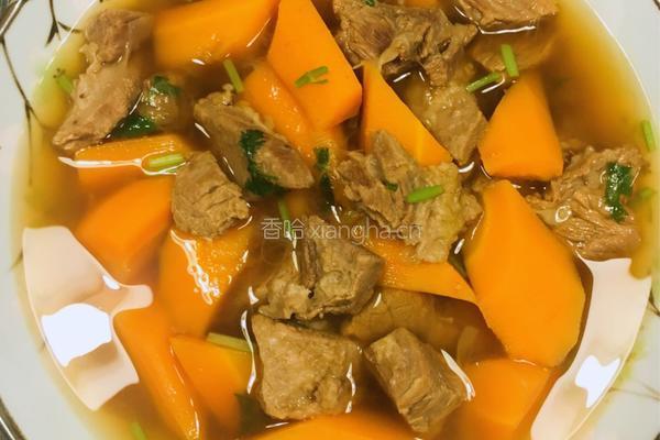 清炖牛肉胡萝卜的做法图解11