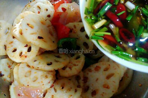香辣藕片的做法图解14