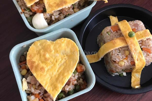 鸭食管炒饭的做法图解12