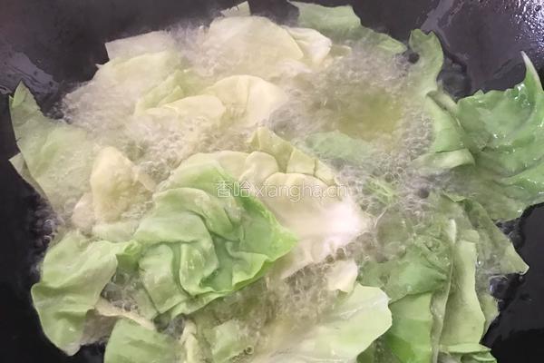 干锅手撕包菜的做法图解5