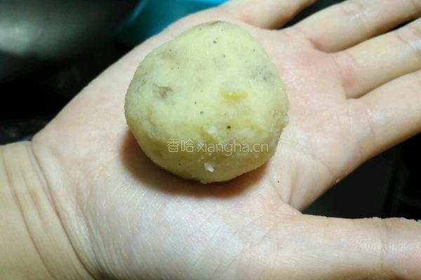黄金炸虾球(马苏里拉芝士版)的做法图解6
