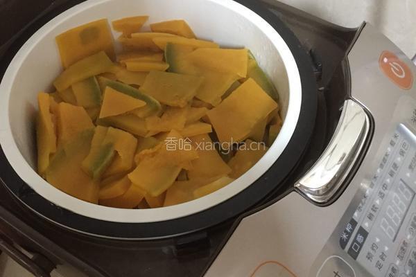 荞麦南瓜糕的做法图解1