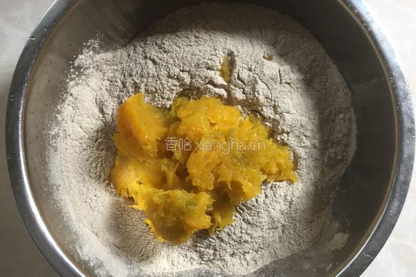 荞麦南瓜糕的做法图解4