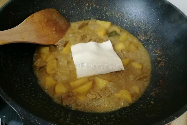 椰香咖喱牛肉的做法图解7