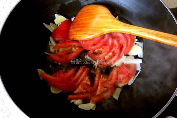 西红柿炒菜花的做法图解7