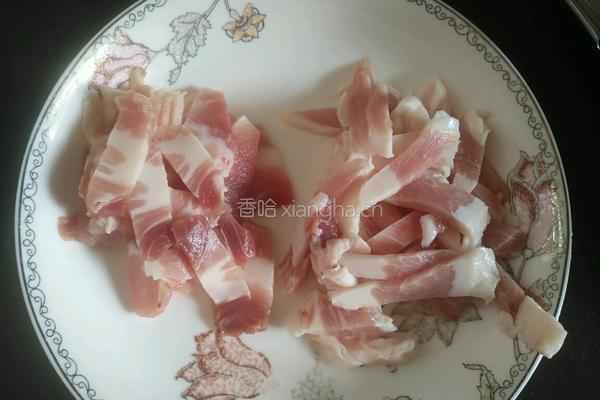 肉炒丝瓜的做法图解2