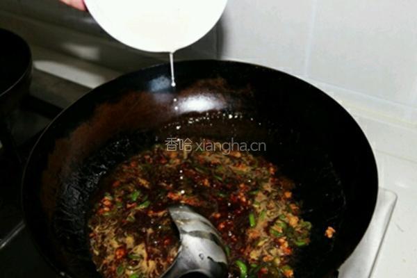 夏季最爱尖椒肉末打卤面的做法图解7