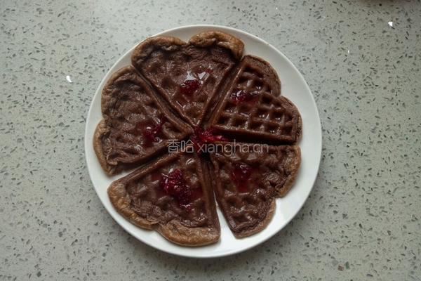 简易巧克力华夫饼的做法图解8