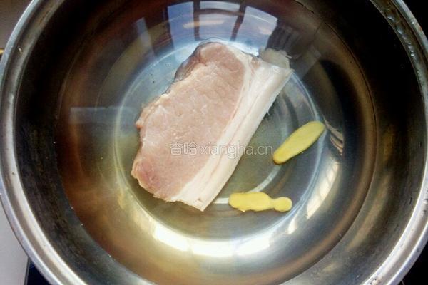 干豆角烧肉的做法图解2