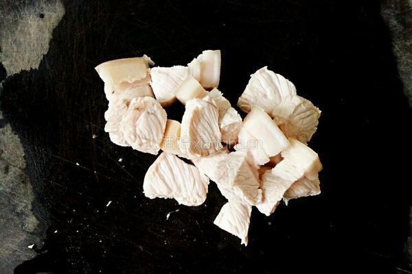 干豆角烧肉的做法图解4
