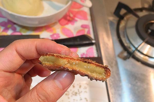 糖心芝麻饼的做法图解10