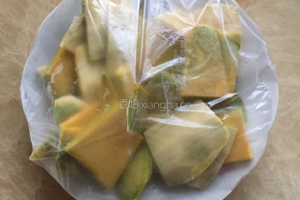 香煎南瓜的做法图解1