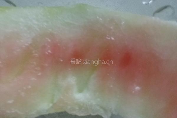 瓜皮甜椒的做法图解2