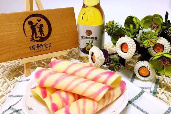高颜值鸡蛋卷，一款美到极致的鸡蛋卷的做法图解7