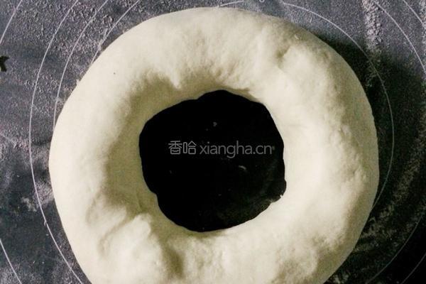 芥菜肉丁包 中种发面法的做法图解3