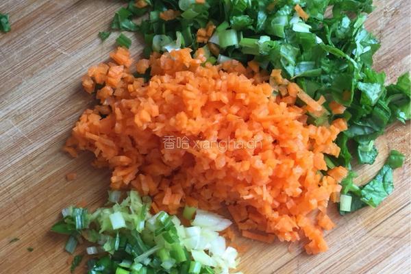 黄金蔬菜饼的做法图解1