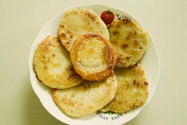 奶香芝麻手撕饼的做法图解14