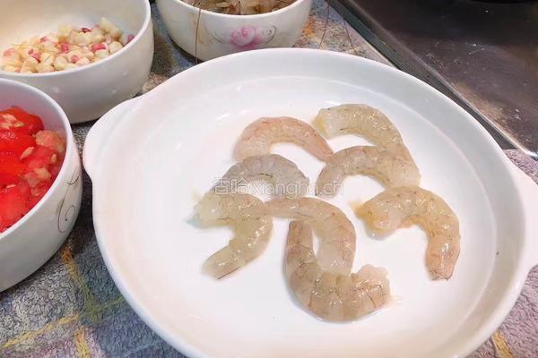 鲜虾汤的做法图解2