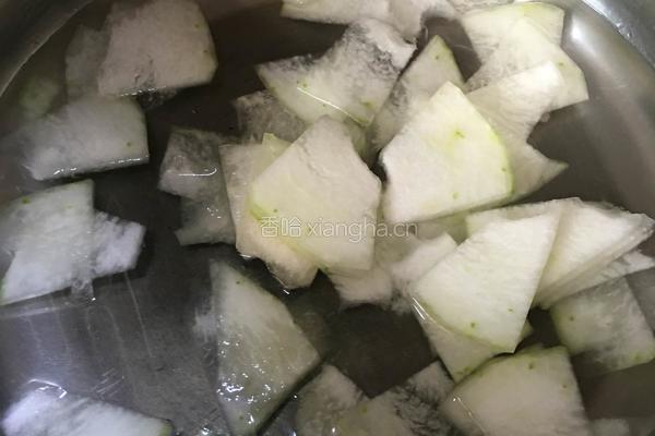 营养清炒冬瓜的做法图解3