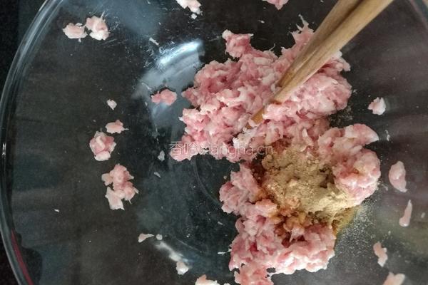 荠菜馄饨的做法图解4