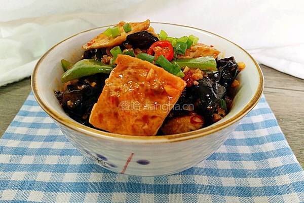 家常木耳烧豆腐的做法图解19